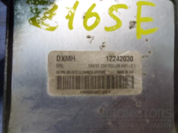 Блок управління двигуном комплект Opel Astra 1.6 16V (G) 1998-2005 12242030 45439 - 2