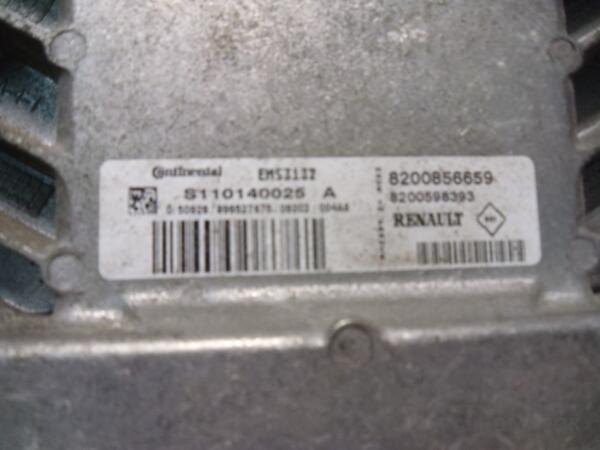 Блок управления двигателем комплект Renault Sandero 1.4 8V 2007-2013 S110140025 45443 - 2