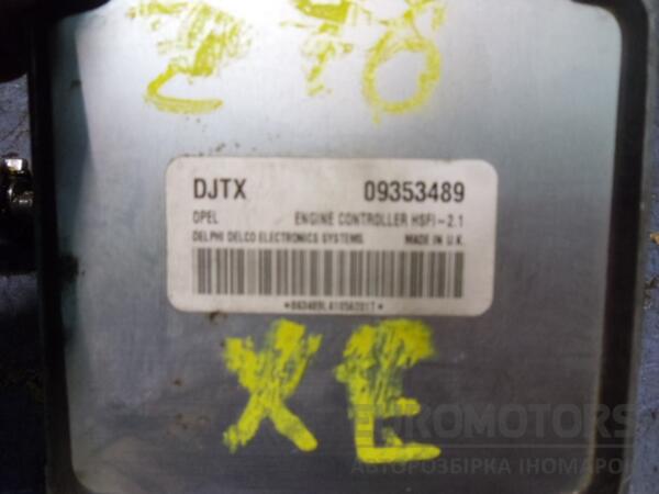 Блок управления двигателем комплект Opel Astra 1.6 16V (G) 1998-2005 09353489 45445 - 2