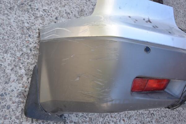 Бампер задній під накладку Mitsubishi Outlander 2003-2006 MN126236K 45666 - 2