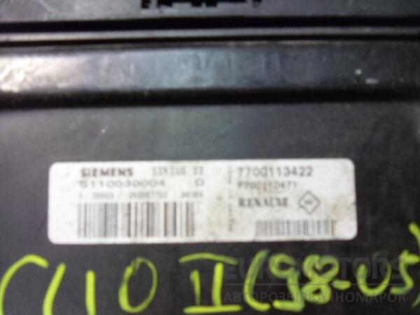 Блок керування двигуном Renault Clio 1.4 16V, 1.6 16V (II) 1998-2005 S110030004 46288 - 2