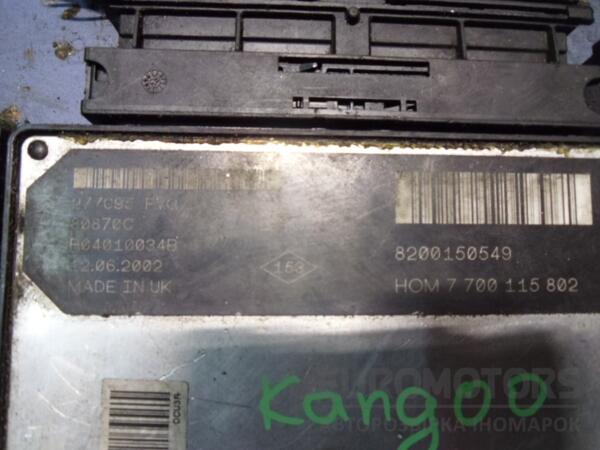 Блок керування двигуном Renault Kangoo 1.9D 1998-2008 8200150549 47163 - 2