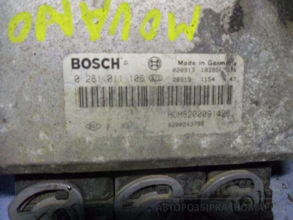 Блок управления двигателем комплект Renault Master 2.2dCi 1998-2010 0281011106 47165 - 2