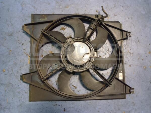 Вентилятор радиатора комплект 7 лопастей 2 пина с диффузором Kia Carens 2.0crdi 2002-2006 0K2KB15XXX 48938 - 1