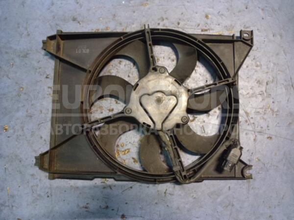 Вентилятор радиатора комплект 7 лопастей 4 пина с диффузором Kia Magentis 2.0 16V 2000-2005 48949 euromotors.com.ua