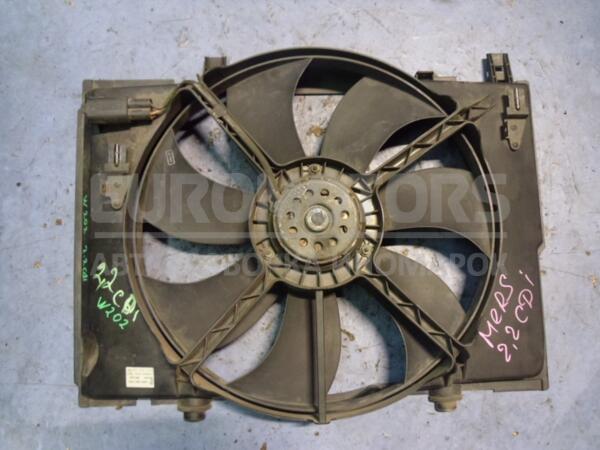 Вентилятор радиатора комплект 7 лопастей с дуффузором Mercedes C-class 2.2cdi (W202) 1993-2000 A0015002393 48957 - 1