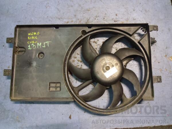 Вентилятор радіатора 7 лопатей з дифузором Citroen Nemo 1.3hdi 2008 51805807 48982 - 2