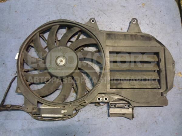 Вентилятор радиатора 11 лопастей с диффузором Audi A4 2.0tdi, 2.0tfsi (B7) 2004-2007 874633U 48990 - 1