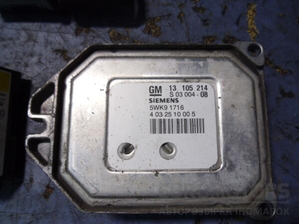 Блок управління двигуном комплект Opel Meriva 1.8 16V 2003-2010 13105214 49086 - 2