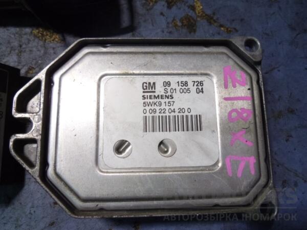 Блок управління двигуном комплект Opel Zafira 1.8 16V (A) 1999-2005 09158726 49088 - 2