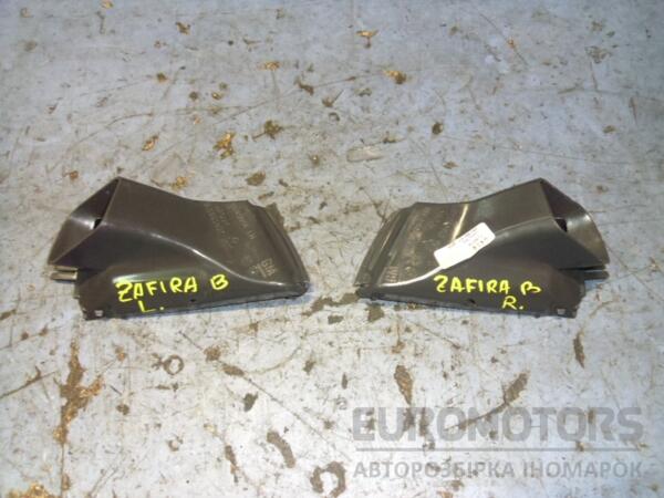 Дефлектор повітряний центральний лівий Opel Zafira (B) 2005-2011 13145056 49303 - 2