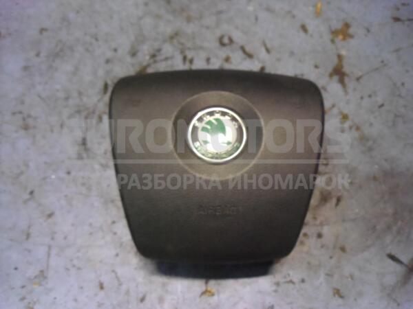 Подушка безопасности водительская руль Airbag Skoda Octavia (A5) 2004-2013 1Z0880201Q3X1 50439 - 1