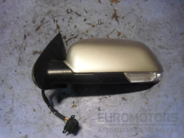 Дзеркало ліве з повторювачем електро 8 пинов -09 Skoda Octavia (A5) 2004-2013 1Z1857501AM 50442 - 2