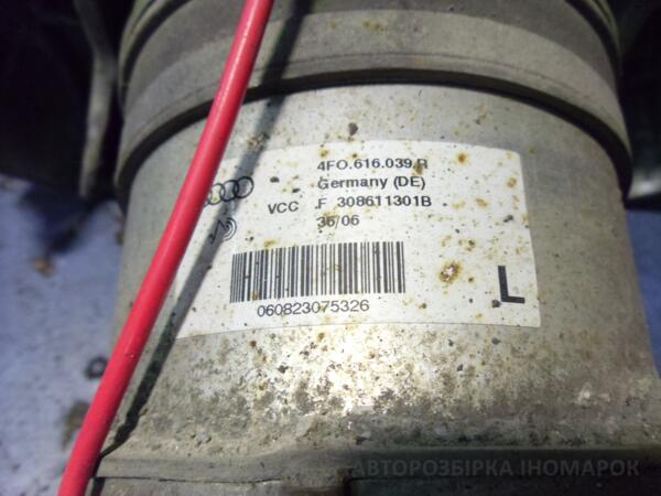 Амортизатор передній лівий в зборі пневматичний Audi A6 (C6) 2004-2011 4F0616039R 50634 - 3