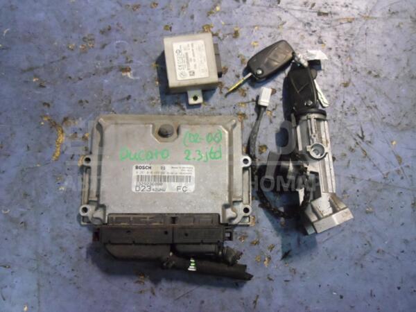 Блок управления двигателем комплект Peugeot Boxer 2.3jtd 2002-2006 0281010488 51253 - 1