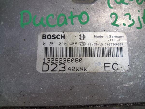 Блок управління двигуном комплект Citroen Jumper 2.3jtd 2002-2006 0281010488 51253 - 2