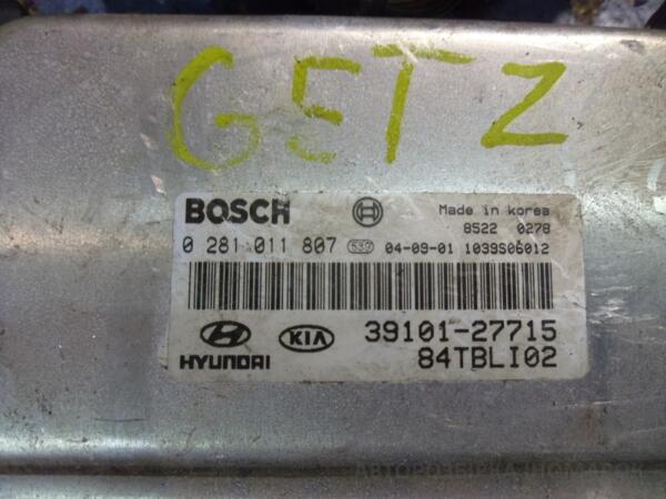 Блок управління двигуном комплект Hyundai Getz 1.5crdi 2002-2010 0281011807 51259 - 2