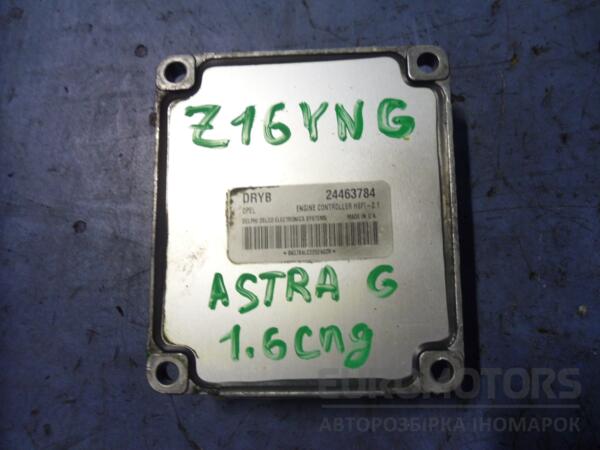 Блок управления двигателем Opel Astra 1.6cng 16V (G) 1998-2005 24463784 52434 - 2
