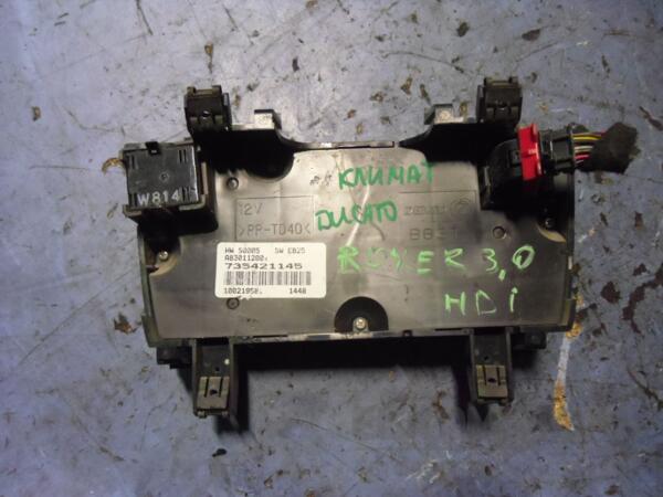 Блок управления печкой климат Citroen Jumper 2006-2014 735421145 52866 - 2