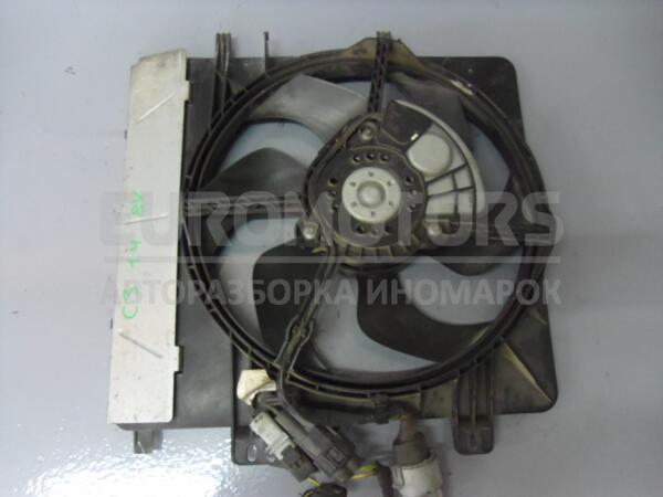 Вентилятор радиатора комплект 6 лопастей с дуффузором Citroen C3 1.4 8V 2002-2009 9680182080 53648 - 1