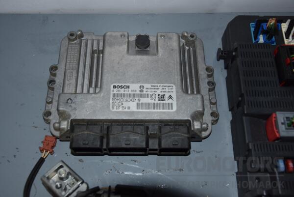 Блок управления двигателем комплект Peugeot 207 1.6hdi 2006-2013 0281013868 54028 - 2