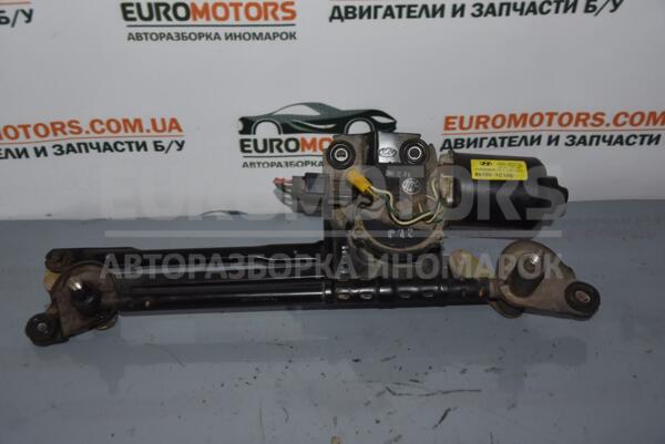 Моторчик стеклоочистителя передний -08 Hyundai Getz 2002-2010 981001C100 54352 euromotors.com.ua