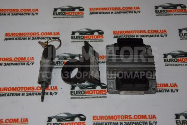 Блок управления двигателем комплект Opel Astra 1.6 16V (G) 1998-2005 12214810 54575  euromotors.com.ua