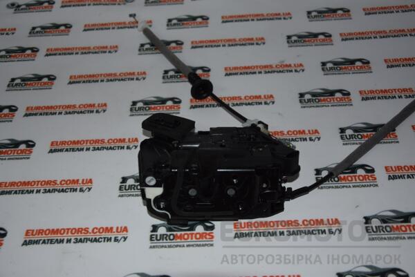 Замок двері задній лівий електро Skoda Fabia 2014 6V0839015A 56325 - 2