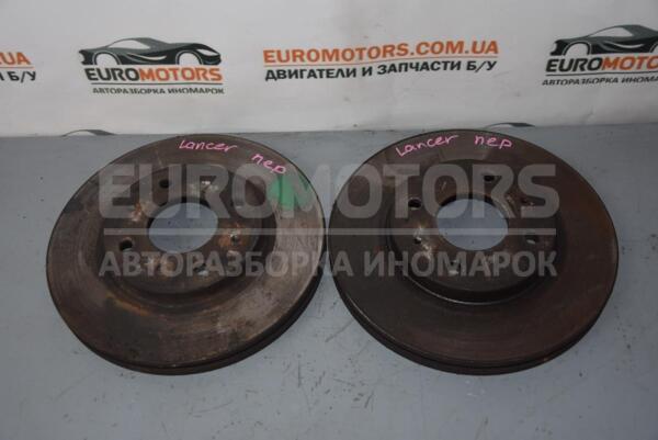 Гальмівний диск передній вент Mitsubishi Lancer IX 2003-2007  57324  euromotors.com.ua