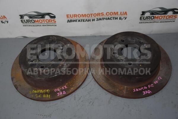 Тормозной диск задний  Hyundai Santa FE 2006-2012  57333  euromotors.com.ua