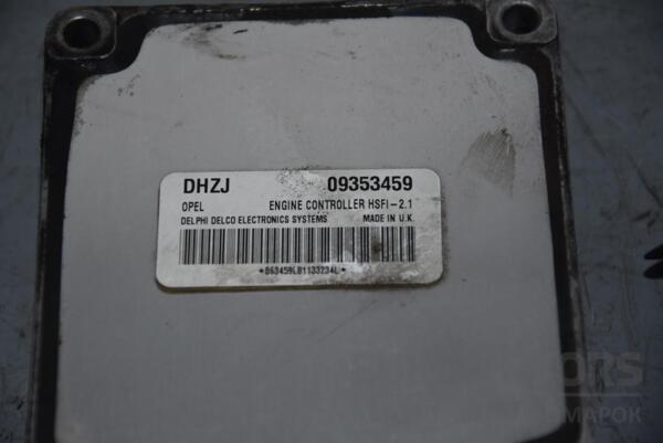 Блок управления двигателем комплект Opel Astra 1.6 (G) 1998-2005 09353459 59058 - 2