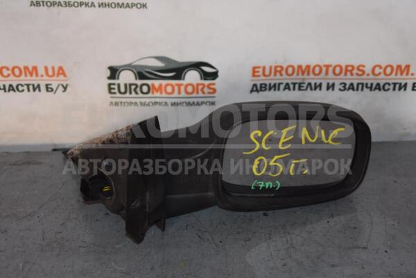 Зеркало правое электр 7 пинов Renault Scenic (II) 2003-2009  61198  euromotors.com.ua