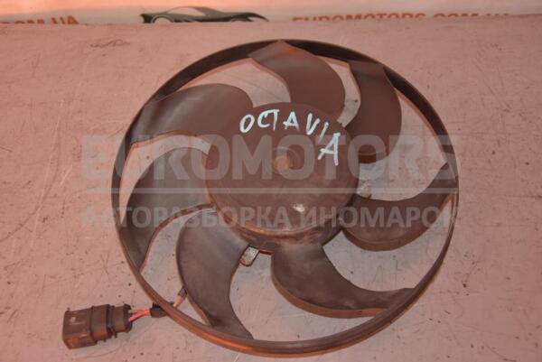 Вентилятор радіатора 7 лопатей з моторчиком Skoda Octavia 1.9tdi (A5) 2004-2013 1K0959455 61264 - 1