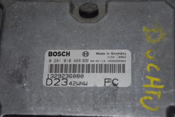 Блок управління двигуном комплект Citroen Jumper 2.3jtd 2002-2006 0281010488 61531 - 2