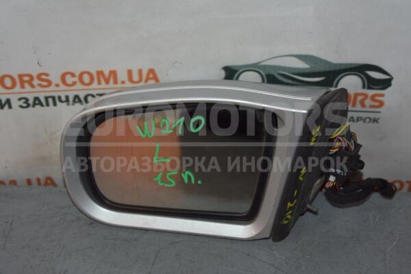 Зеркало левое электр 15 пинов с повторителем Mercedes E-class (W210) 1995-2002 2108108916 62169  euromotors.com.ua