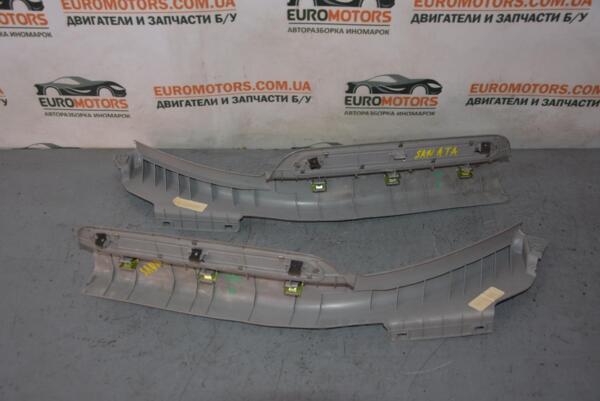 Накладка порога задняя левая внутренняя Hyundai Sonata (V) 2004-2009 858763K100 62440 - 2