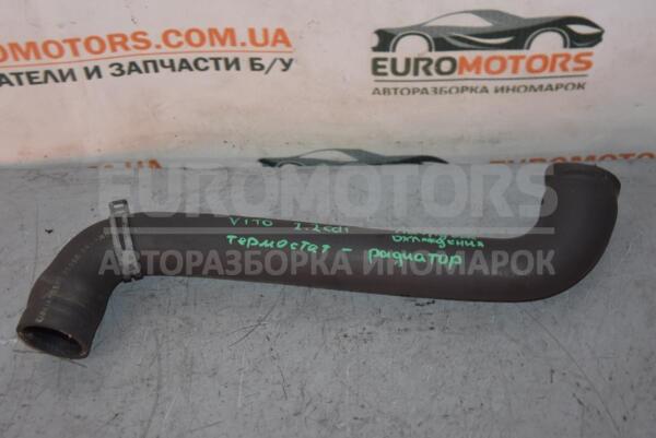 Патрубок охлаждения термостат-радиатор Mercedes Vito 2.2cdi (W639) 2003-2014 A6395014382 62799 euromotors.com.ua