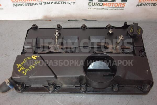 Крышка клапанная пластик Citroen Jumper 2.2hdi 2006-2014 6C1Q6K271BH 63163  euromotors.com.ua