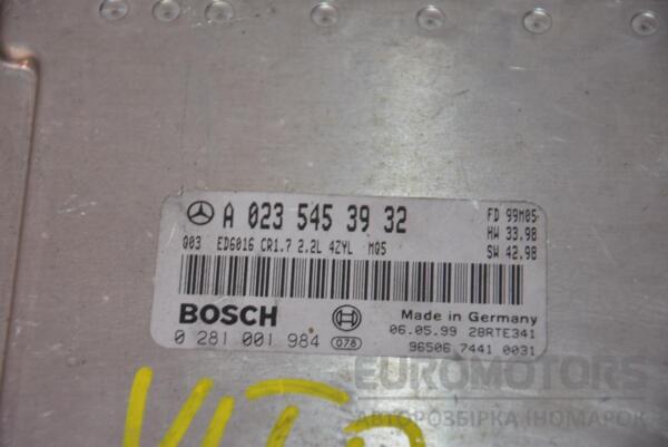 Блок управління двигуном комплект Mercedes Vito 2.2cdi (W638) 1996-2003 0281001984 63830 - 2
