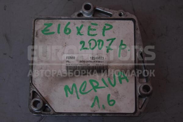 Блок управления двигателем Opel Meriva 1.6 16V 2003-2010 12249823 64872  euromotors.com.ua