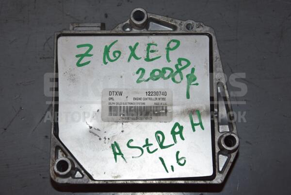 Блок управления двигателем Opel Astra 1.6 16V (H) 2004-2010 12230740 64874  euromotors.com.ua