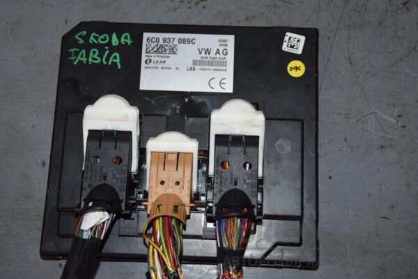 Блок управления двигателем комплект Skoda Fabia 1.4tdi 2014 04B907445 64903 - 3