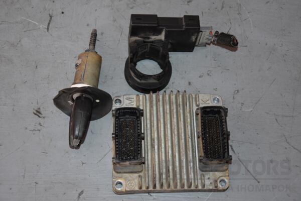 Блок управления двигателем комплект Opel Astra 1.6 (H) 2004-2010 09364499 64933 - 2