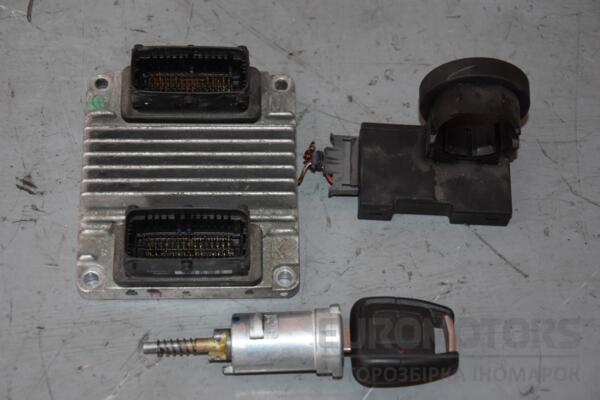 Блок управління двигуном комплект Opel Astra 1.6 (H) 2004-2010 12229410 64939 - 2
