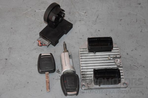 Блок управления двигателем комплект Opel Vectra 1.8 (B) 1995-2002 5WK9196 64941 - 2