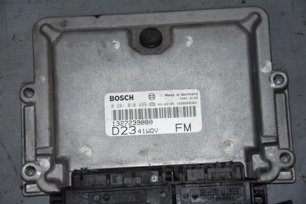 Блок управления двигателем комплект Citroen Jumper 2.3jtd 2002-2006 0281010489 64971 - 2
