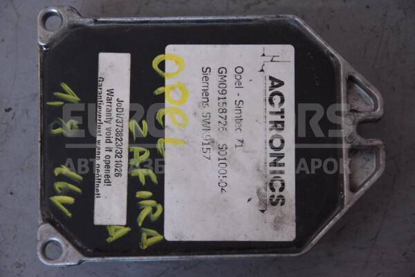 Блок управления двигателем Opel Zafira 1.8 16V (A) 1999-2005 9158726 65211 - 1