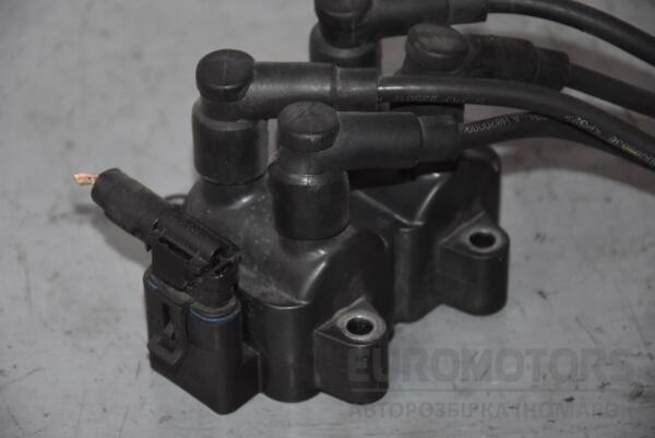Катушка зажигания овальный разъем с проводами Renault Kangoo 1.4 8V 1998-2008 8200025256 65607 - 2
