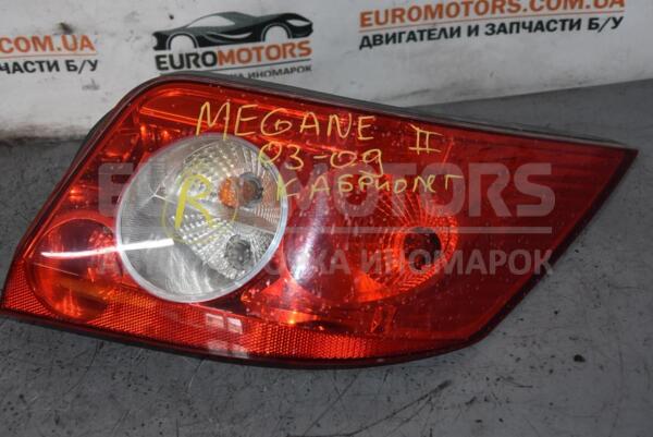 Ліхтар правий кабріолет Renault Megane (II) 2003-2009 8200142687 66795