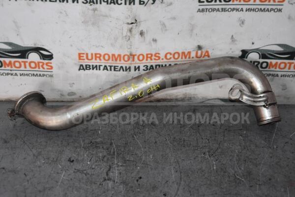 Патрубок интеркулера метал Opel Zafira 2.0dti (A) 1999-2005  67191  euromotors.com.ua